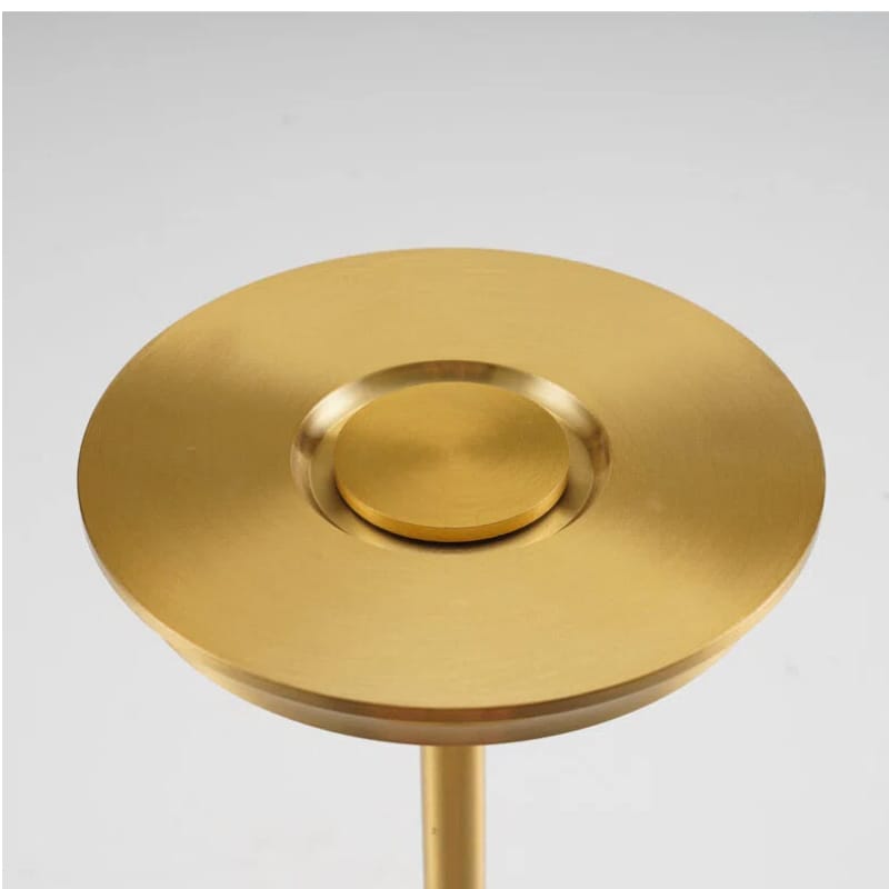 close up of Rechargeable cordless table lamp with touch control